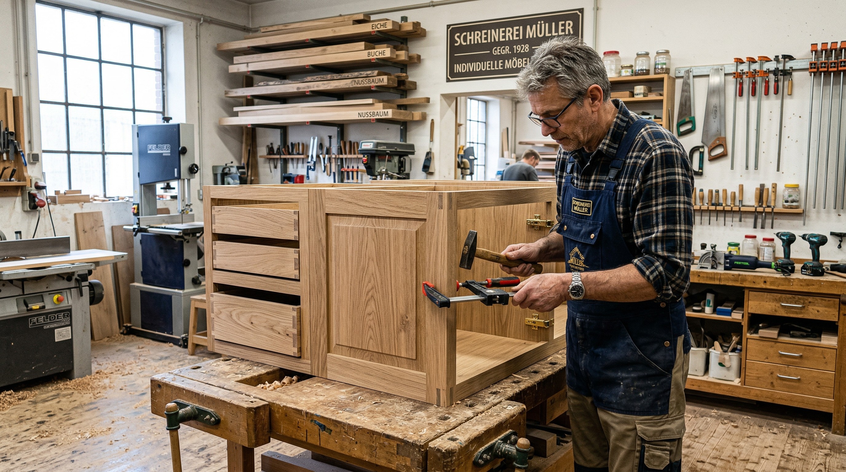 Die Kölner Holzmanufaktur - Dominik Langen – Tischler & Schreiner Köln